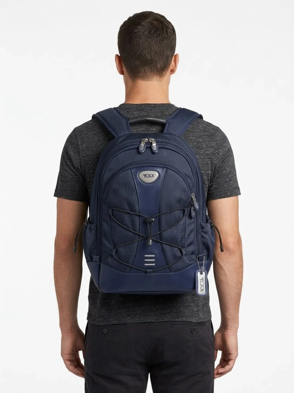 Tumi Navy Blue Tech Backpack With Hang Tag